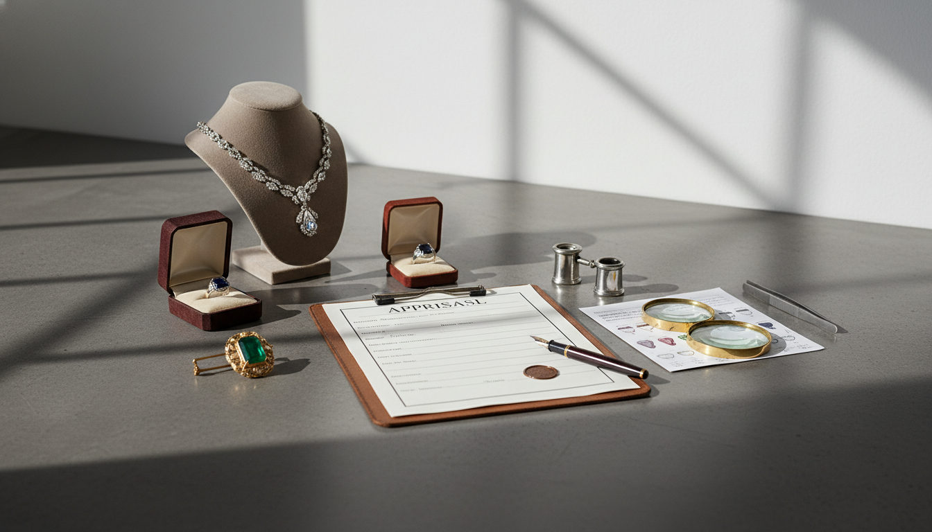 Featured illustration for Antique Jewelry Appraisal: What Actually Works? about antique jewelry appraisal