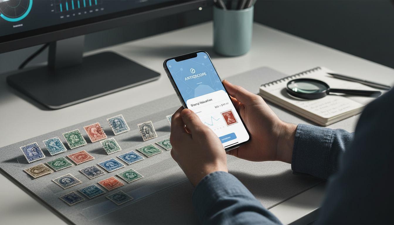 Featured illustration for Stamp Valuation App: What Actually Works? about stamp valuation app